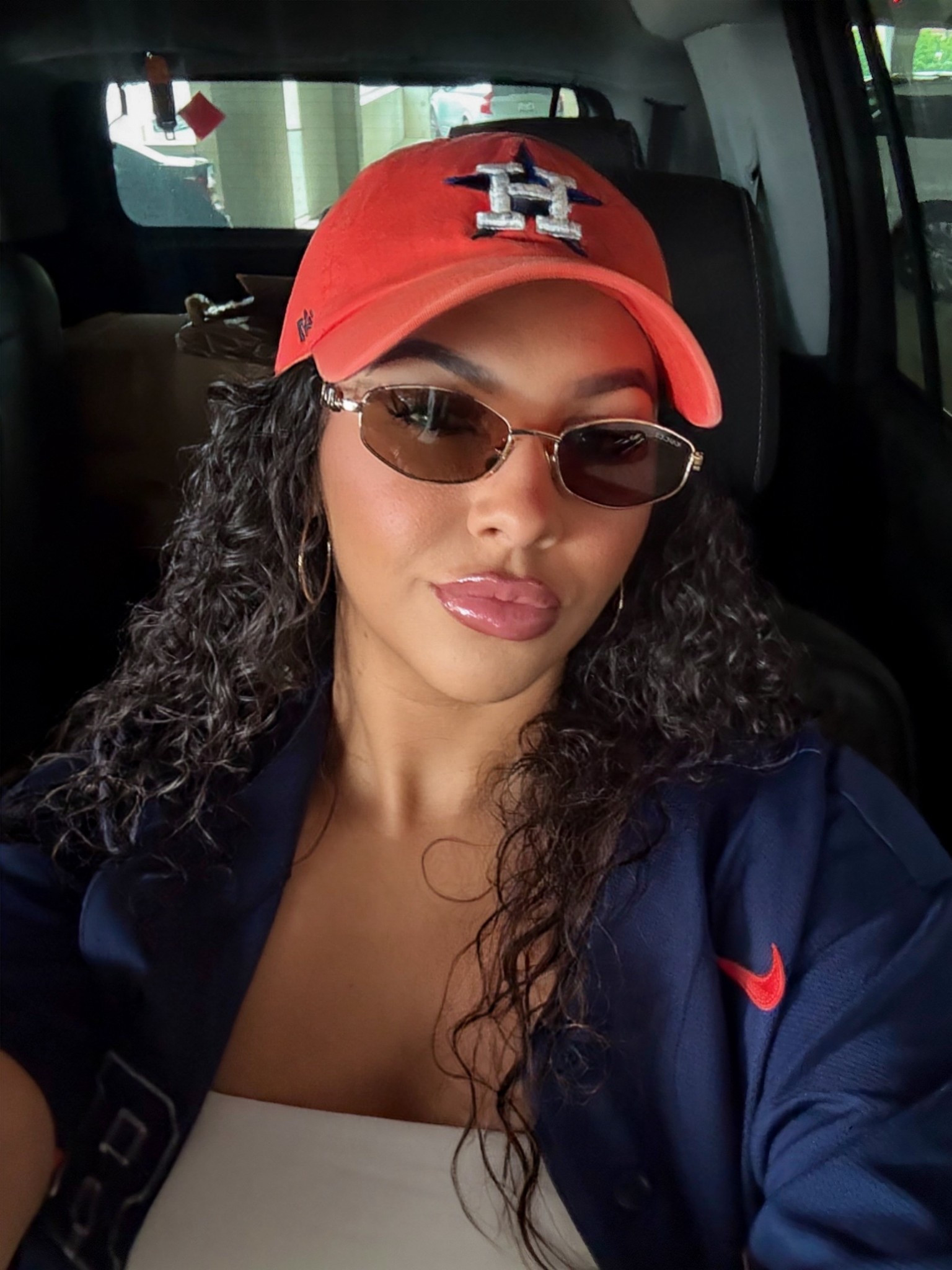 This foundation makes my skin look like I have a filter on! One of the best foundations I’ve ever worn! And love this Nude Pink Lip!! It’s one of my go to lip combos! The Gucci sunglasses pulled the whole look together. They were one of my Mother’s Day gift! 
 
Fall Sunglasses 
Trendy Sunglasses 
Gucci Sunglasses 
Charlotte Tilbury Makeup 
Pillow Talk Medium Lip Liner 
Dior Lip Oil 
Mac Lipsticks 
Haus Labs Foundation 
Natural Makeup 
Best Foundation 
Nordstrom Finds 
Lightweight Foundation 
Makeup Ideas 
Mom Makeup 
Errand Makeup 
Astros Hats 
Brown Sunglasses
Expensive Sunglasses 
Astros Game Makeup 
Best Eyebrow Pencil
Best Eyebrow Products 
Smoothing Foundations 
Gold Hoops 
Gold Sunglasses 



#LTKStyleTip #LTKBeauty #LTKTall