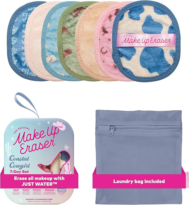 The Original Makeup Eraser, 7-Day Set, Erase All Makeup with Just Water, Including Waterproof Mas... | Amazon (US)