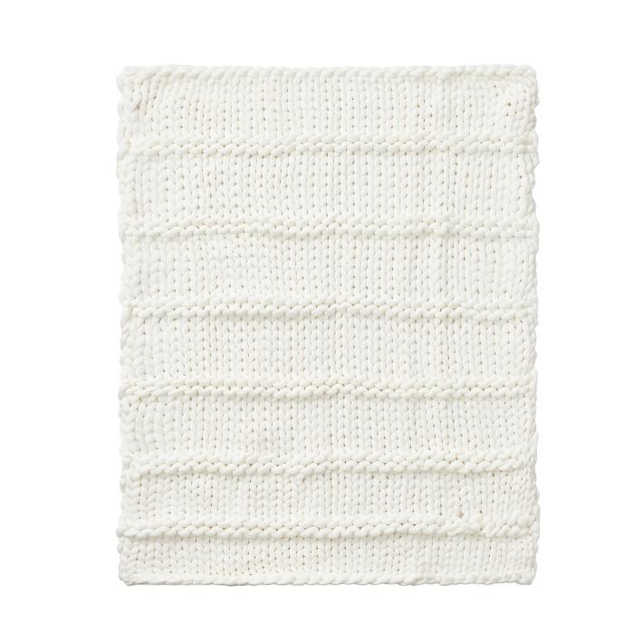 Super Chunky Knit Throw | Pottery Barn Teen