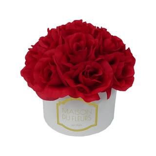 9" Red Rose Arrangement in Decorative Box by Ashland® | Michaels Stores
