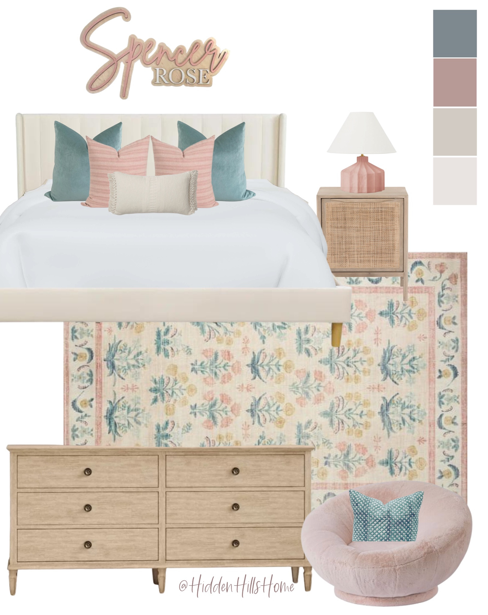 Girls bedroom decor, teen girls room decor, girls bedroom mood board, cute Tween bedroom ideas #girlsbedroom

#LTKhome #LTKkids #LTKsalealert