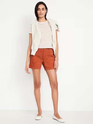 High-Waisted OGC Chino Shorts -- 5-inch inseam | Old Navy (US)