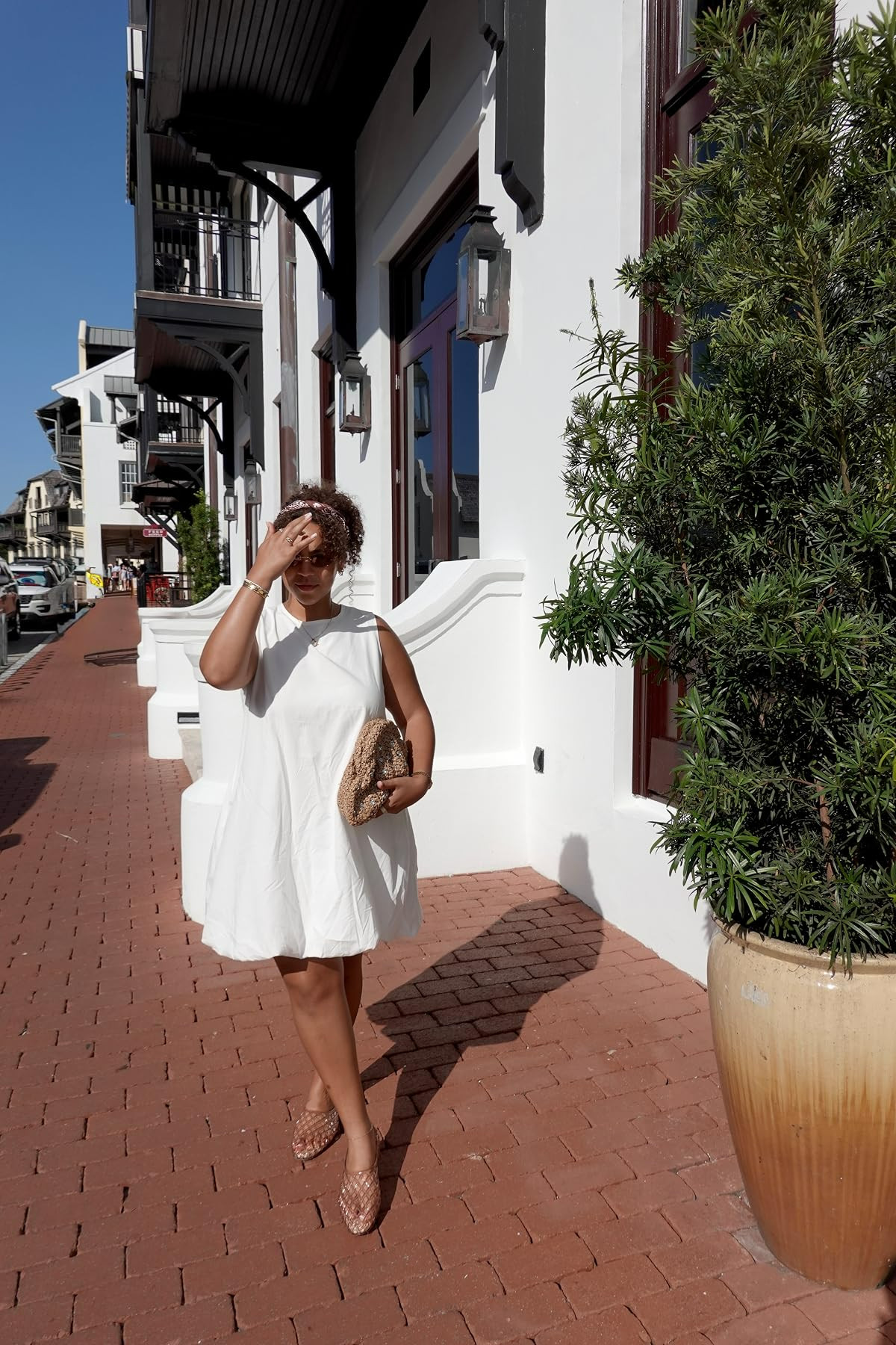 Looking for a summer outfit? Midsize girlies, this look is a must-have. I know you're going to love this one. I'm wearing a size Large in the dress 

 #LTKootd #LTKMidsize #LTKBeauty