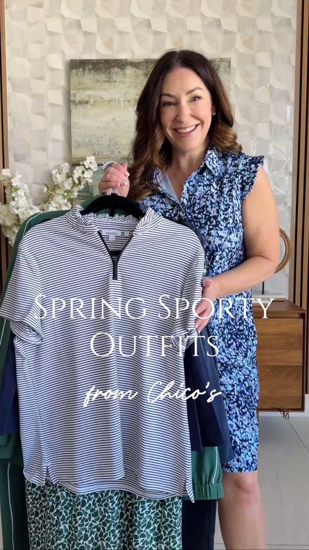 The Chico's Zenergy® line is perfect for getting out and active this spring! Most pieces have UPF sun protection while being lightweight and stretchy great for moving around. I'm wearing size 2 (L) 12/14 in all pieces but I have some room so size down if in-between 

#LTKOver40 #LTKActive #LTKmomlife