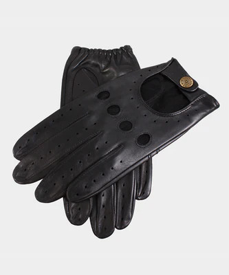 Dents Delta Driving Glove English in Bunker Olive | Todd Snyder