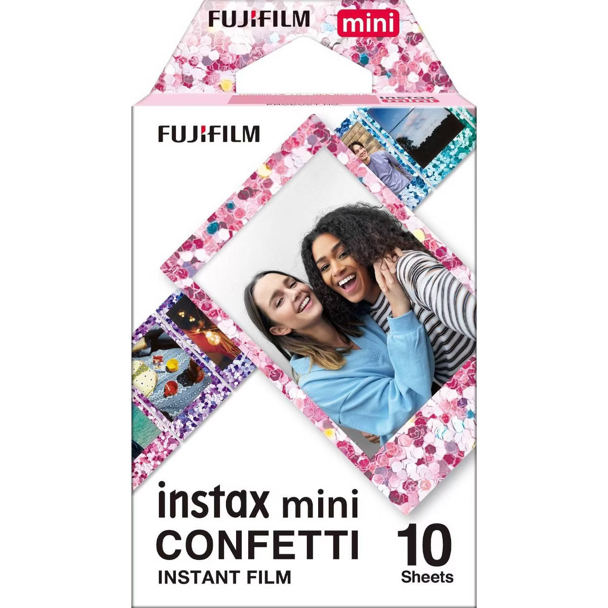 Fujifilm INSTAX MINI Confetti Instant Film - 10ct: ISO 800, 10 Exposures | Target