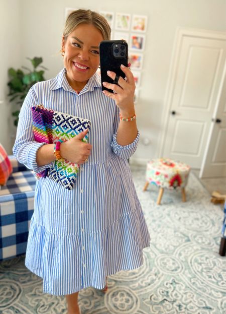 Jcrew or Walmart?!!! Yall… the quality on this one is great! It’s so soft and the colors are beautiful! Wearing a medium. 

Mini dress, babydoll dress, button down dress, 

#LTKSeasonal #LTKfit #LTKstyletip
