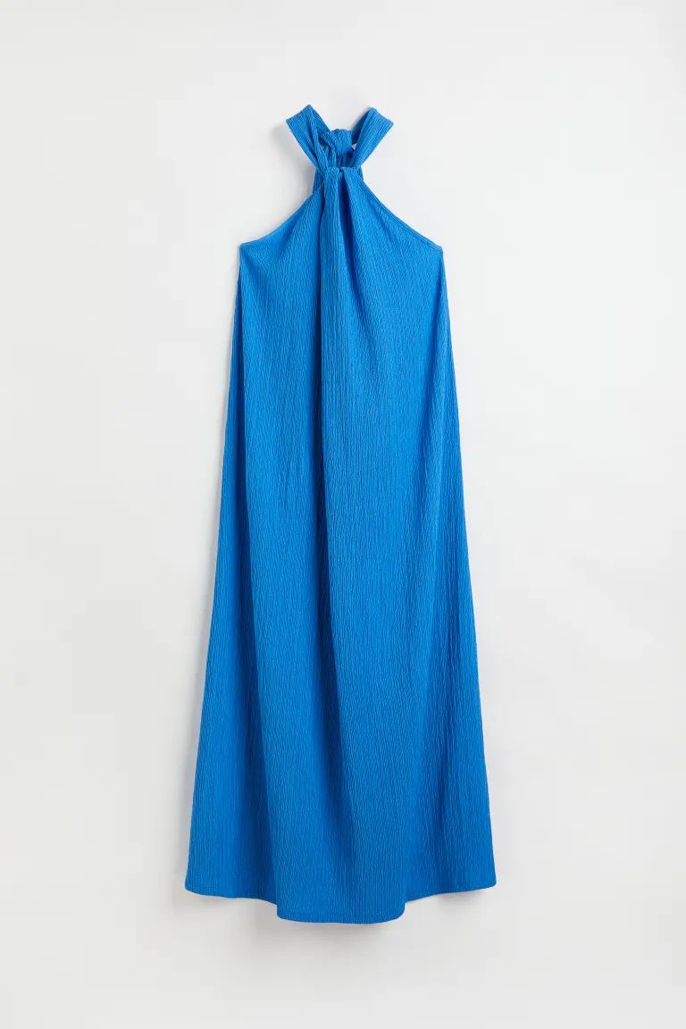 Crinkled Halterneck Dress | H&M (US + CA)