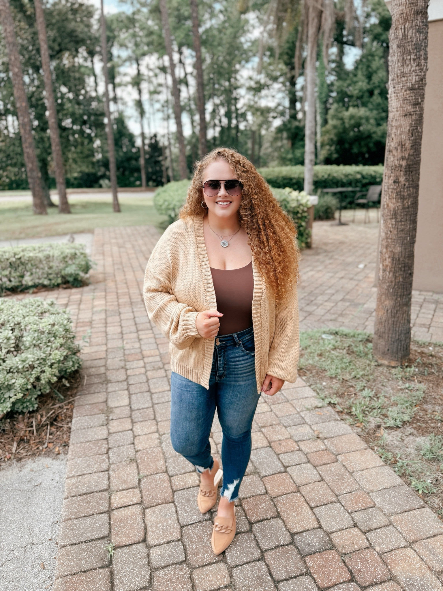 This cardigan is so cozy🍂 amazon oversized cardigan | amazon cardigan | amazon fall cardigan | amazon cozy cardigan  | jeans | skinny jeans | curvy jeans | buckle jeans | mules | amazon mules | bodysuit  | amazon bodysuit | amazon fashion | amazon finds | amazon look | amazon outfit | fall outfit | fall look | fall fashion | fall finds | fall outfit inspo | fall fashion inspo | fall 2024 | fall trip | fall vacation | fall vacation outfit 

#LTKStyleTip #LTKMidsize #LTKSeasonal