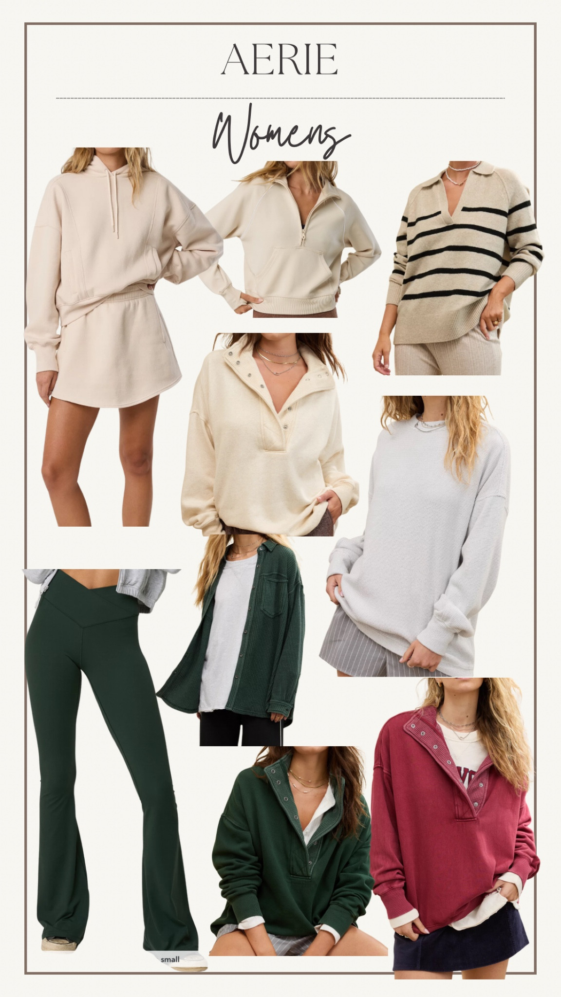 Aerie is having 20% off this weekend! So many cozy and comfy finds for the fall season!
#fallootd #fall #falloutfit #cozy #comfyoutfit 

#LTKSaleAlert #LTKFallSale #LTKFindsUnder50