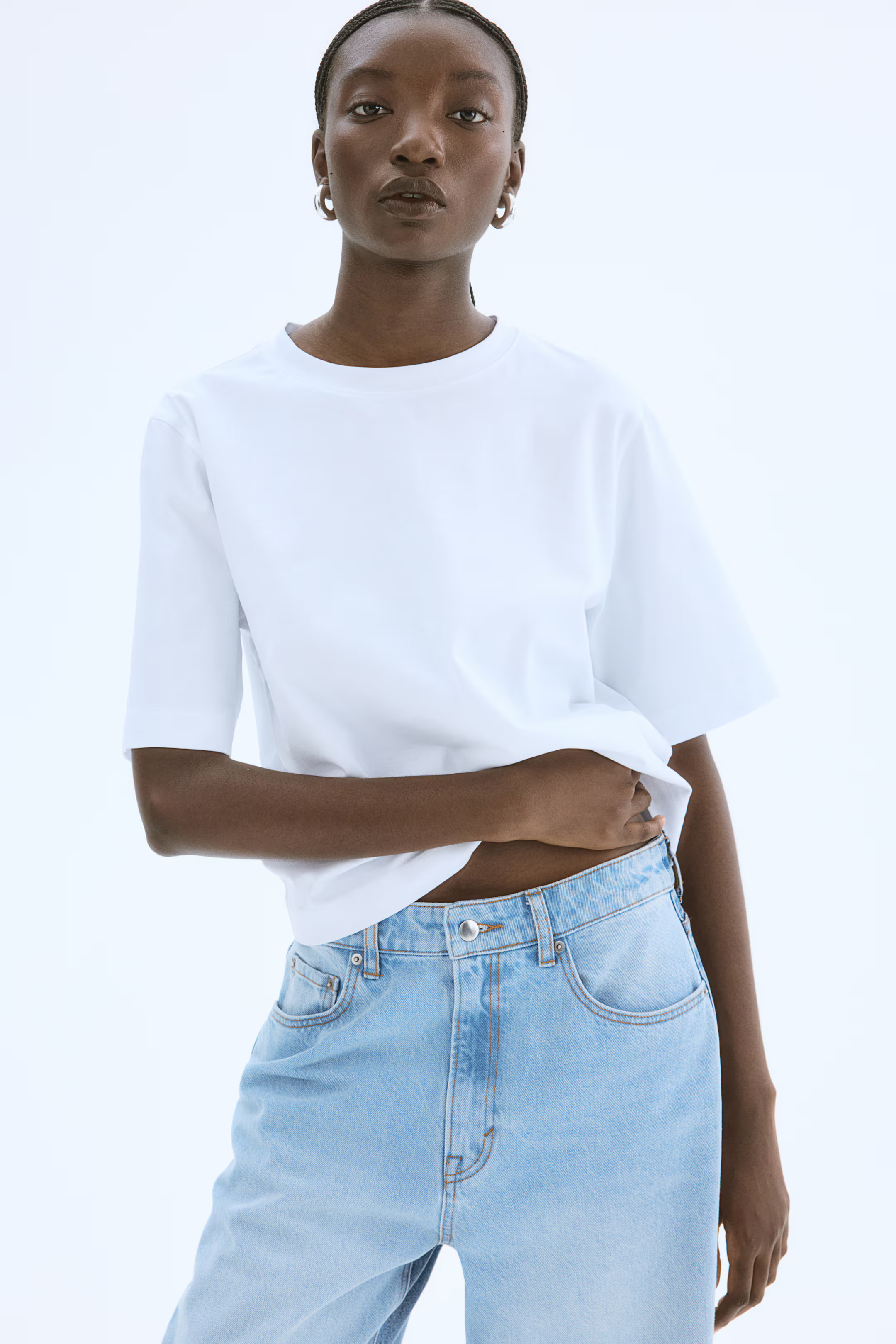 Pima cotton T-shirt | H&M (UK, MY, IN, SG, PH, TW, HK)