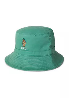 Ralph Lauren Childrenswear Boys 8-20 Polo Bear Cotton Twill Bucket Hat | Belk