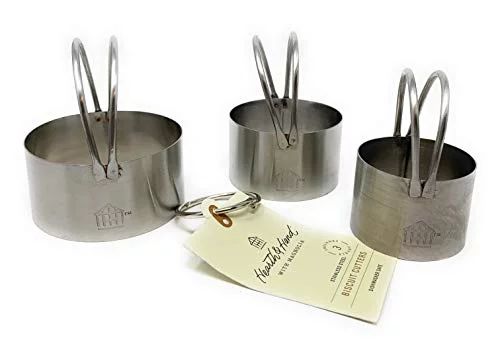3 piece Stainless Steel Biscuit Cutters by Hearth & Hand with Magnolia | Walmart (US)