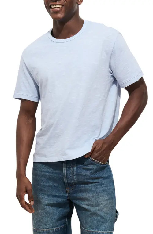 Alex Mill Standard Slub T-Shirt in Calm Blue at Nordstrom, Size X-Large | Nordstrom