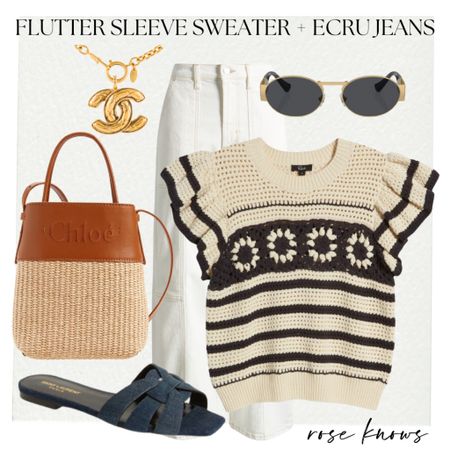 Flutter sleeve knit top is perfect for spring 🌺



#LTKtravel #LTKover40 #LTKworkwear