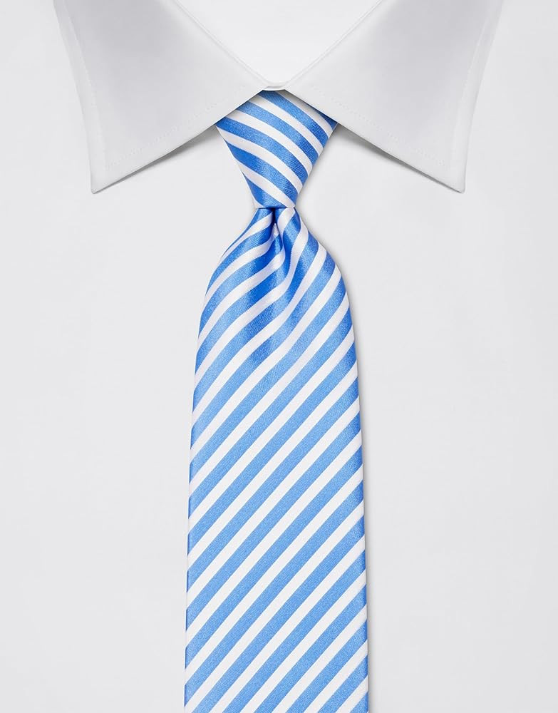 Vincenzo Boretti Herren Krawatte reine Seide gestreift edel Männer-Design zum Hemd mit Anzug fü... | Amazon (DE)