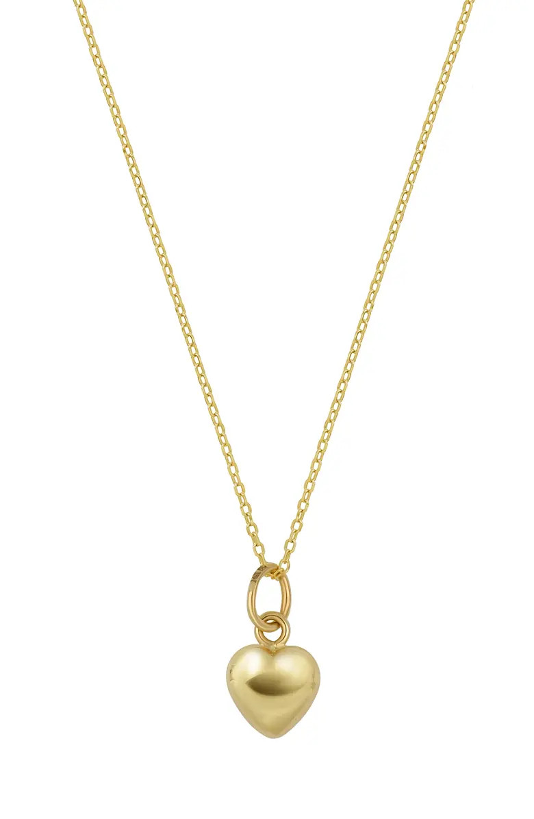 Bony Levy 14K Gold 3D Heart Pendant Necklace | Nordstrom | Nordstrom