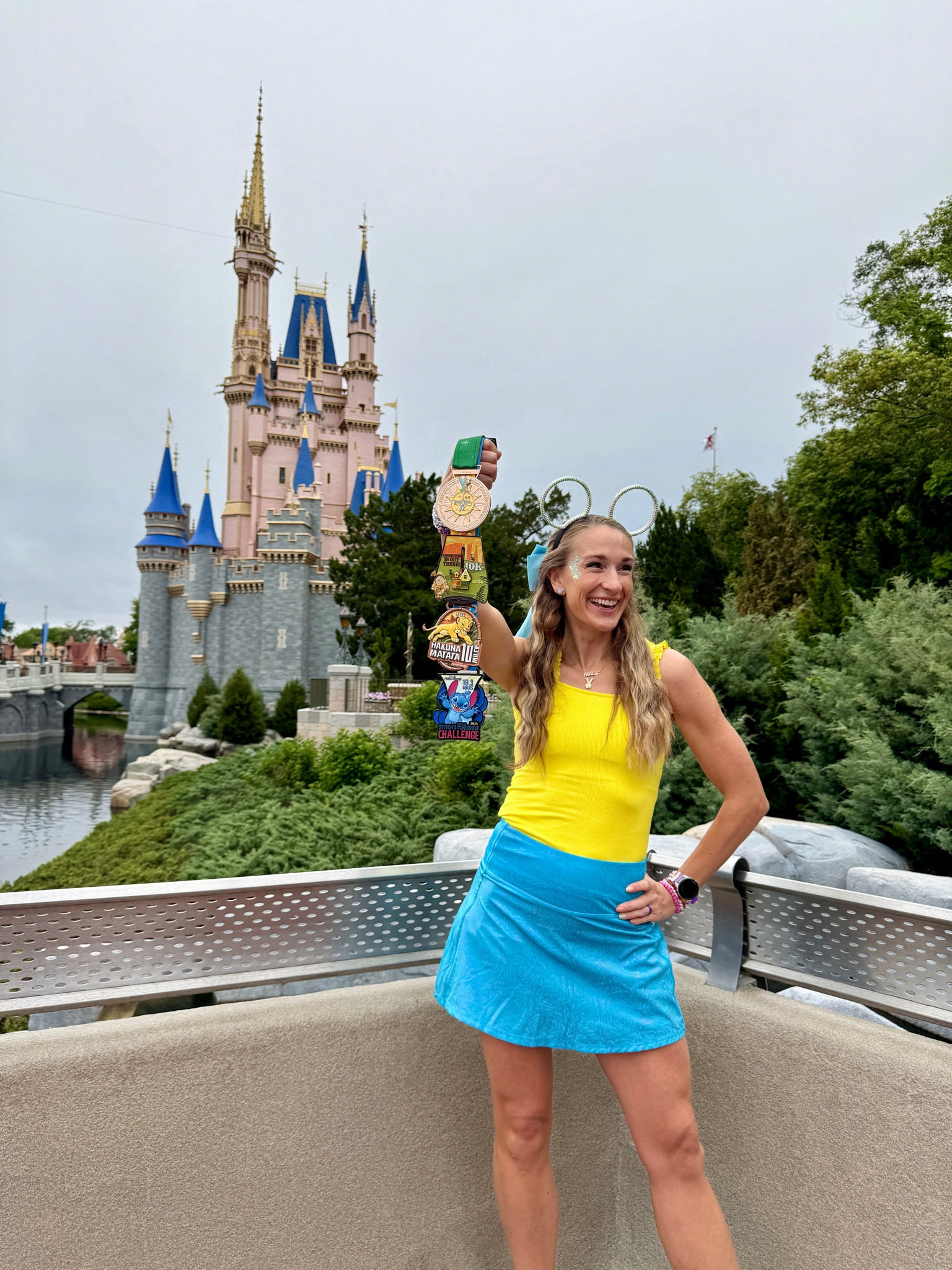 Park day fit featuring night colors on a cloudy morning! 

Tank: comes in tons of colors and is super comfy. I recommend finding a bra that matches the color of your tank.

Skirt: This one is from Crowned Athletics, but I have tagged several different black skirts that I have and love in different colors!

Glitter: Adding sparkle is a must at Disney. Check out this Etsy shop for all of your glitter needs. She has soooo many colors!

#LTKTravel #LTKActive #LTKFindsUnder50