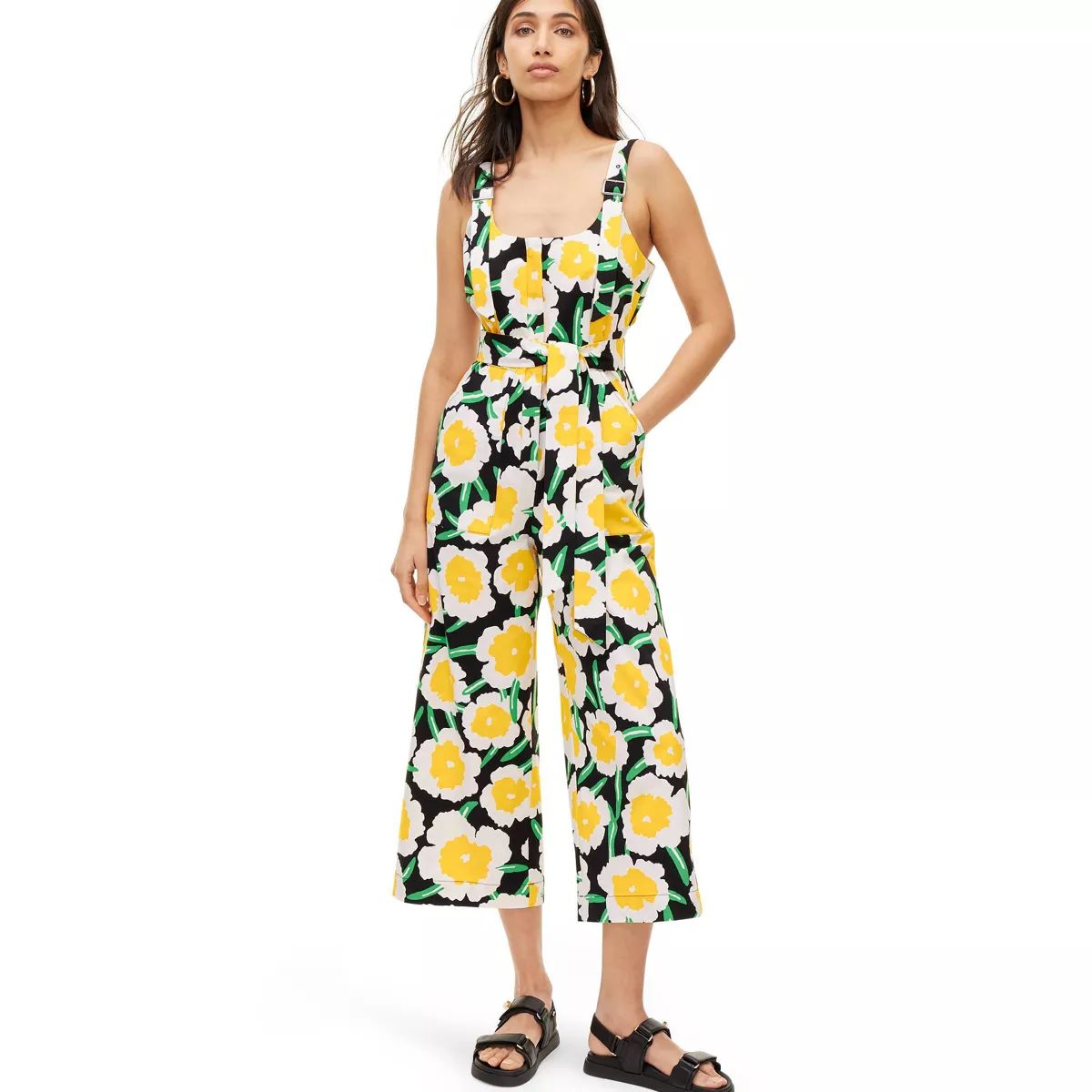 Women's Utility Sleeveless Yellow Poppy Jumpsuit - DVF for Target | Target