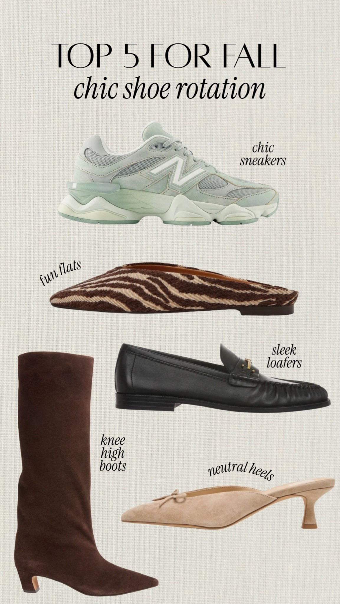 Top 5 Fall Shoe rotation favorites!!

#LTKSeasonal #LTKootd