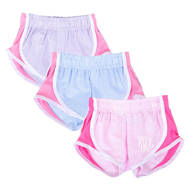 Girls Gingham Active Shorts | Classic Whimsy