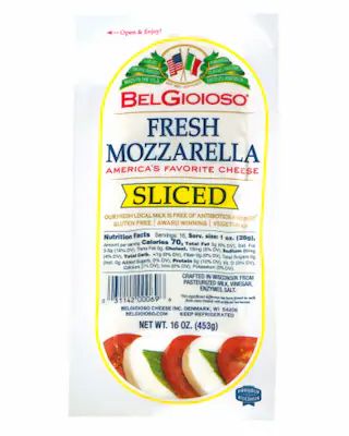 BelGioioso® Sliced Fresh Mozzarella Cheese | Kroger