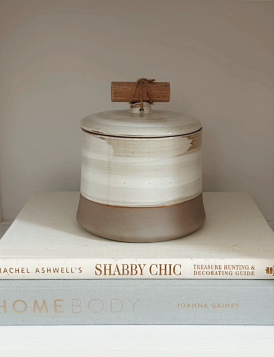 The cutest little trinket dish — love the wood embellishment on the top 🫶🏻

#LTKStyleTip #LTKHome #LTKFindsUnder50