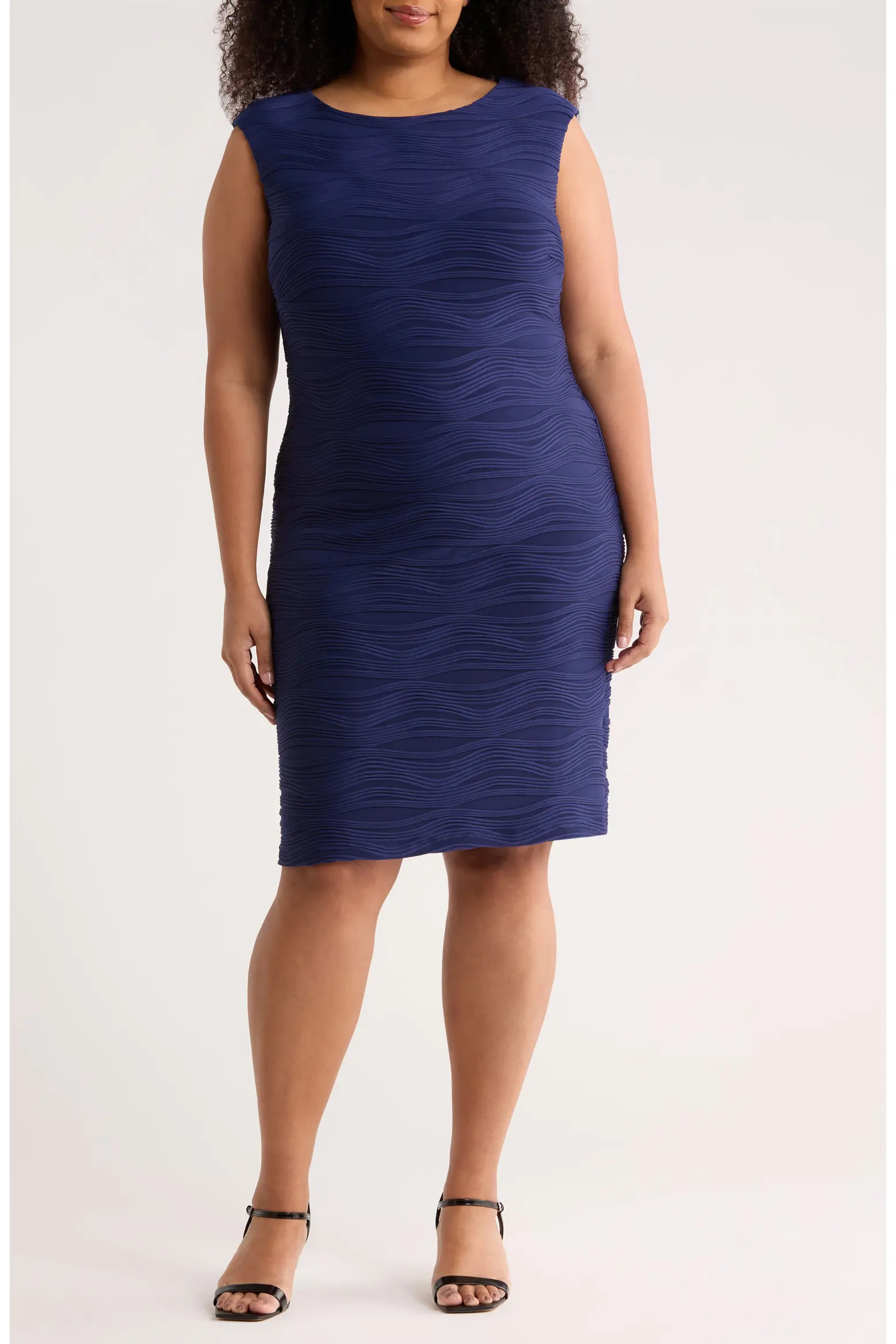 Textured Sleeveless Sheath Dress (Women) | Nordstrom | Nordstrom