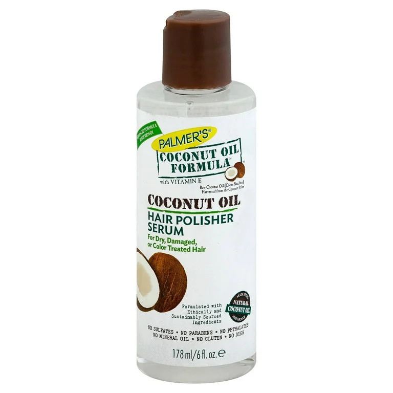 Palmer's, Coconut Oil Formula, Hair Polisher Serum, 6 Oz,2 packs | Walmart (US)