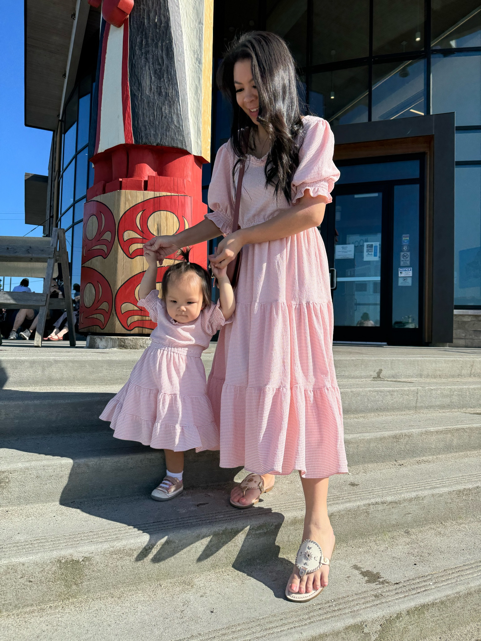 Mommy and me matching outfits, mom and toddler dresses. Use code 15TINABIT for 15% off 

#LTKbaby #LTKfamily #LTKkids