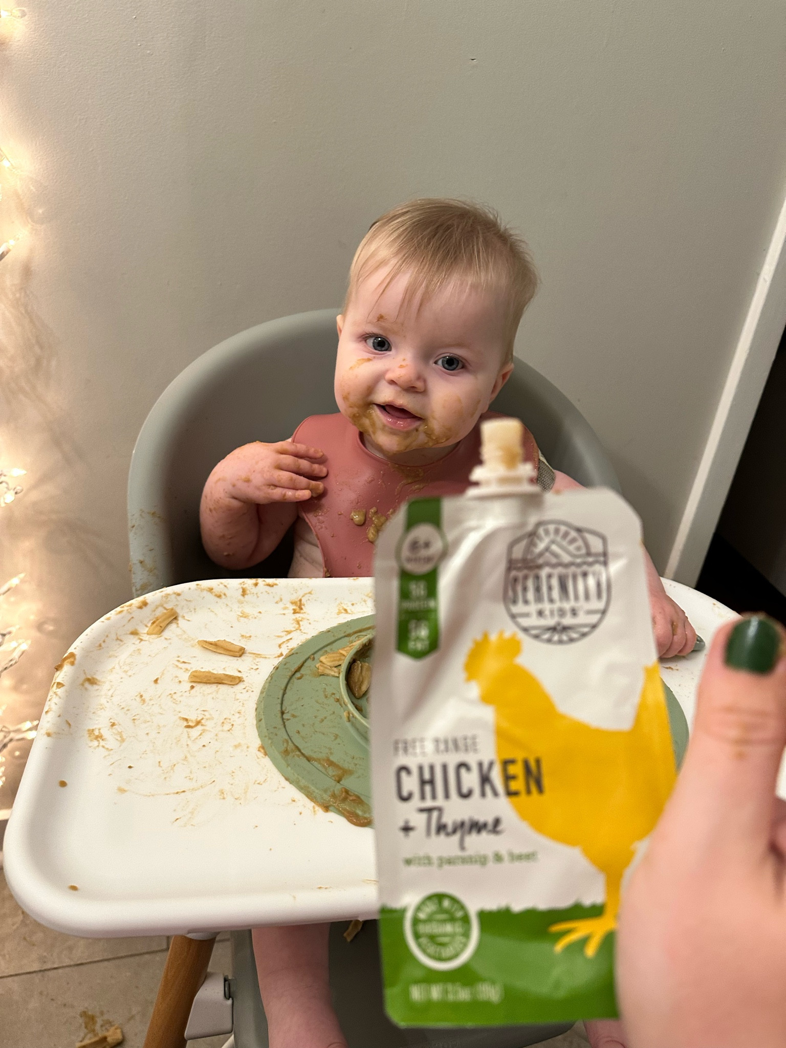 We love starting solids! First time finishing an entire pouch. 

#LTKKids #LTKBaby #LTKFamily