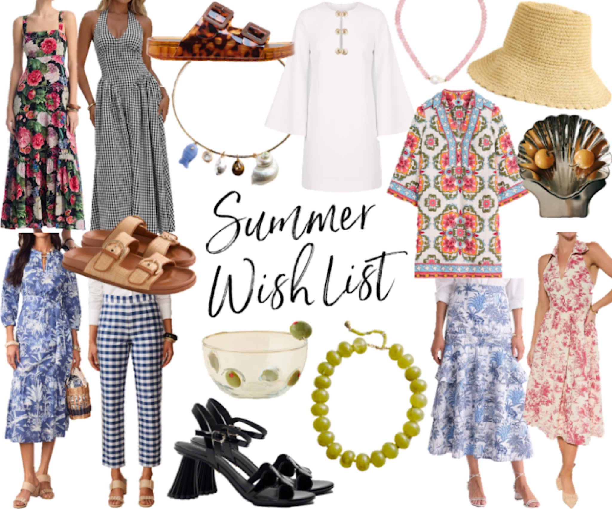 Summer wish list! 

Braced necklace 
Straw sun hat
Bucket hat 
Toile pants
Halter neck dress 
Amazon finds 
Raffia Birkenstocks 
Linen dress 
Sundress 
Summer fashion 
Summer outfit 

#LTKSeasonal #LTKSaleAlert