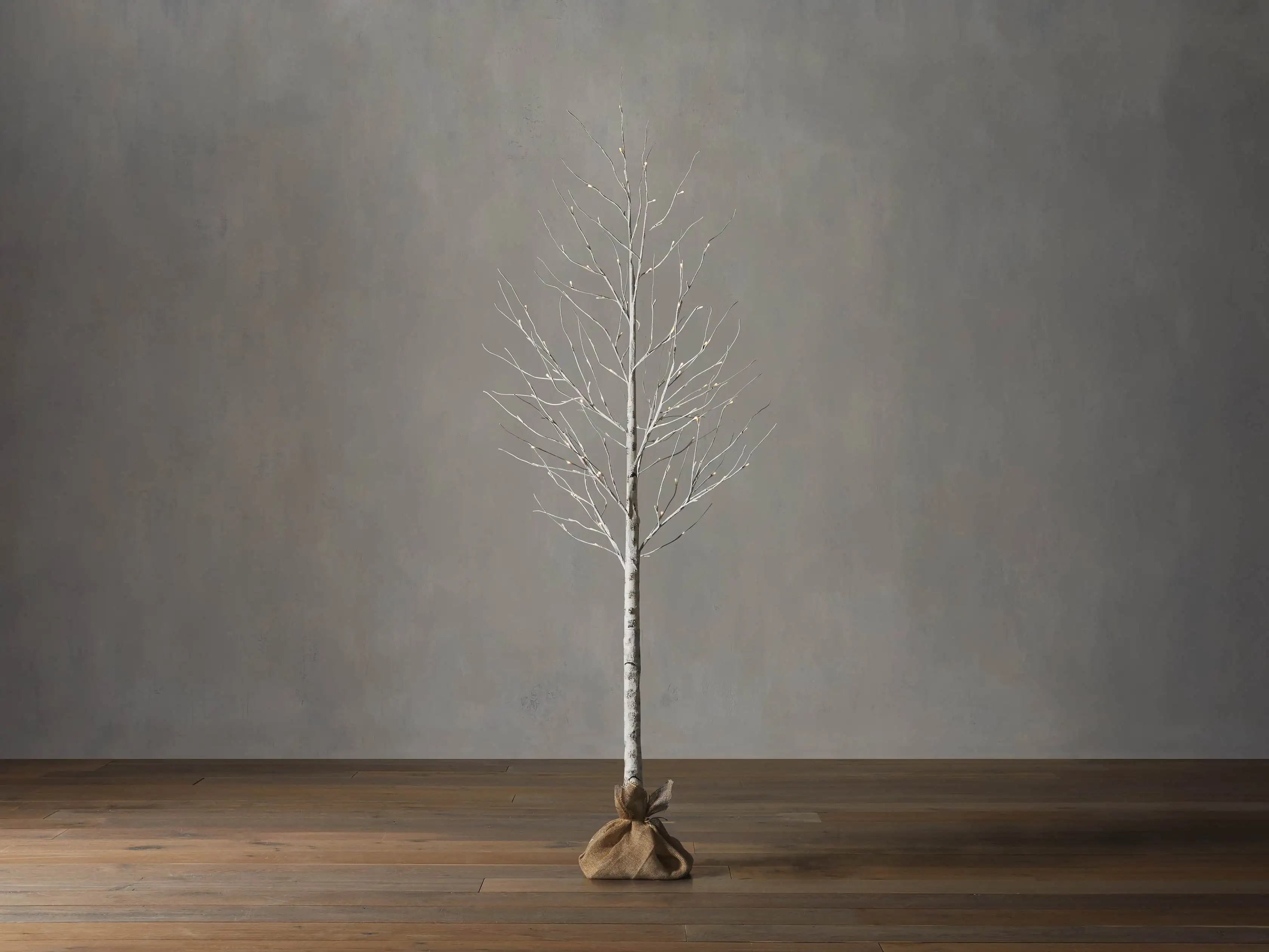 Aurora Lighted Birch Tree | Arhaus