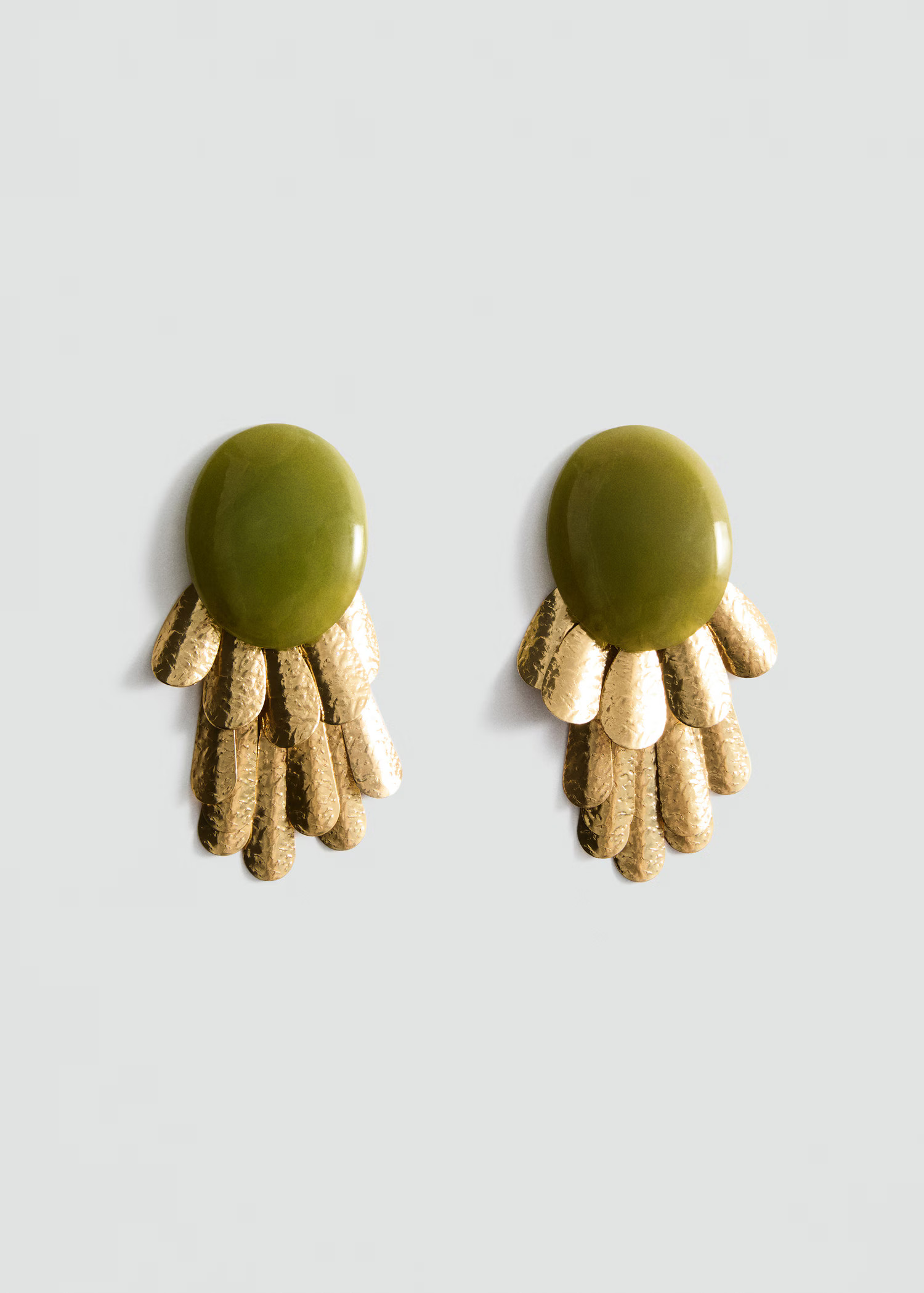 Circular waterfall-design earrings | Mango (US/MX/AU)