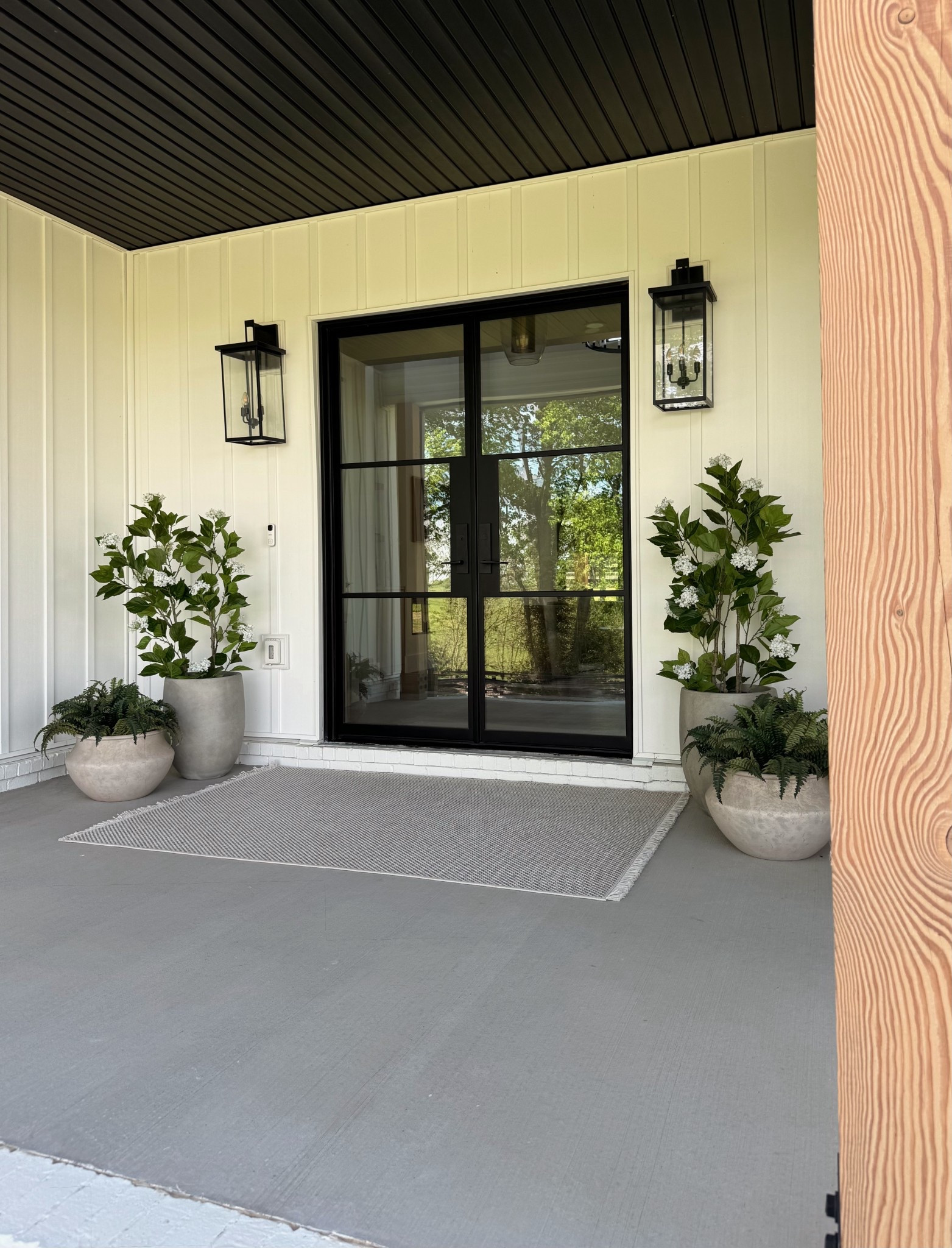 Simple spring porch styling for an organic modern or European feel 🌿🤍

#LTKSeasonal #LTKHome #LTKSaleAlert