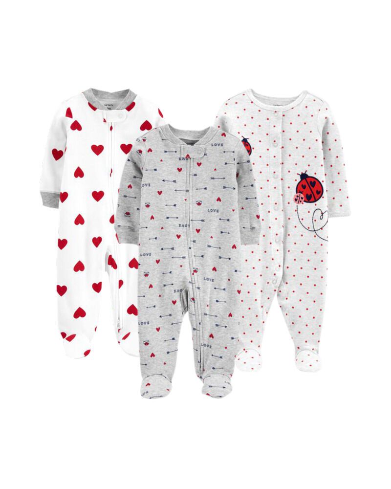 3-Pack Cotton Sleep & Plays | Carter's