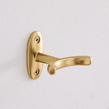 Brill Pure Bath Hardware - Towel Hook | West Elm (US)