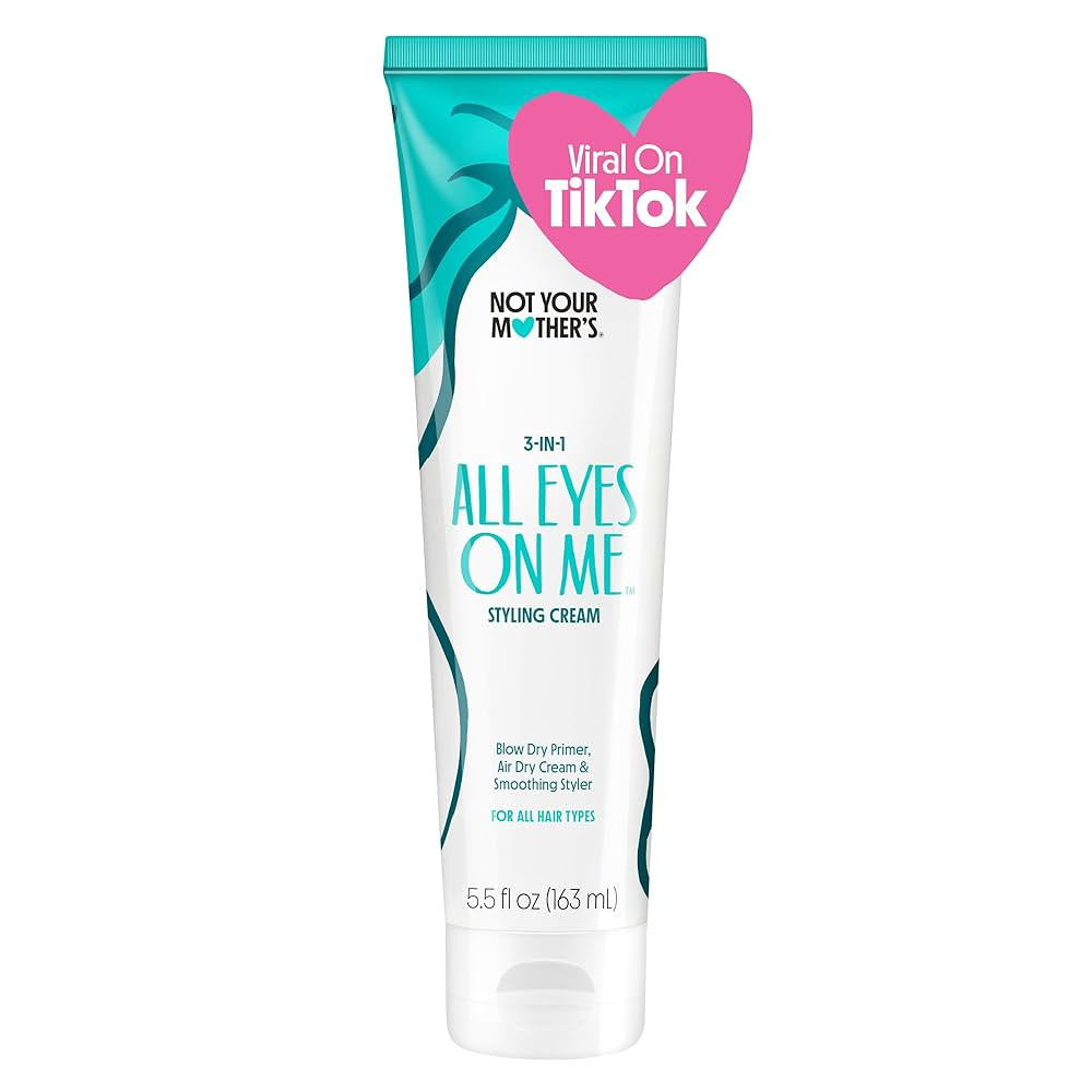 Not Your Mother's All Eyes On Me 3-in-1 Hair Styling Cream with UV Protection - Styling Cream for... | Amazon (US)