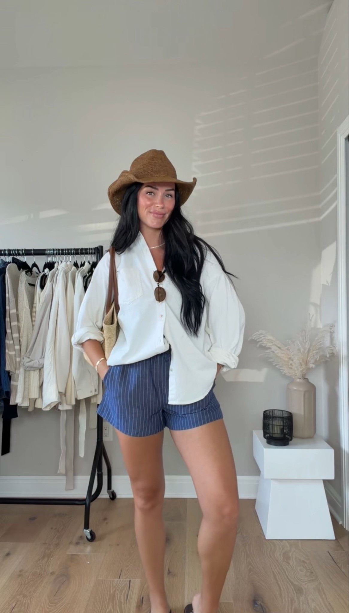 Aritzia summer favorites ☀️
@Aritzia #aritziapartner #ad

My sizing 5’7, 145lbs, 32dd
I’m wearing size  s top, s short