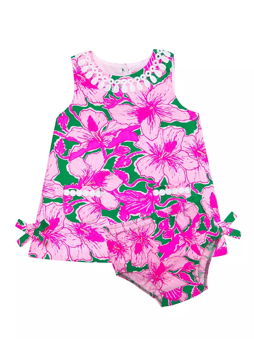 Baby Girl's Shift Floral Print Dress & Bloomers Set | Saks Fifth Avenue