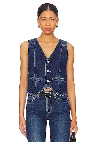 MOTHER The Masked Rider Vest in Did You Bring Me Anything? from Revolve.com | Revolve Clothing (Global)