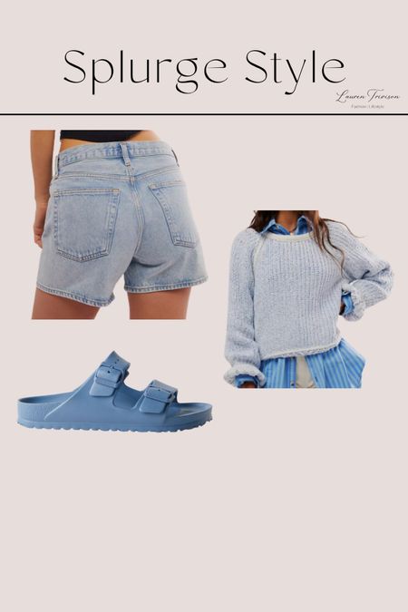 Casual blue outfit idea for summer! Featuring waterproof sandals perfect for the beach!

#LTKStyleTip #LTKMidsize #LTKFindsUnder100
