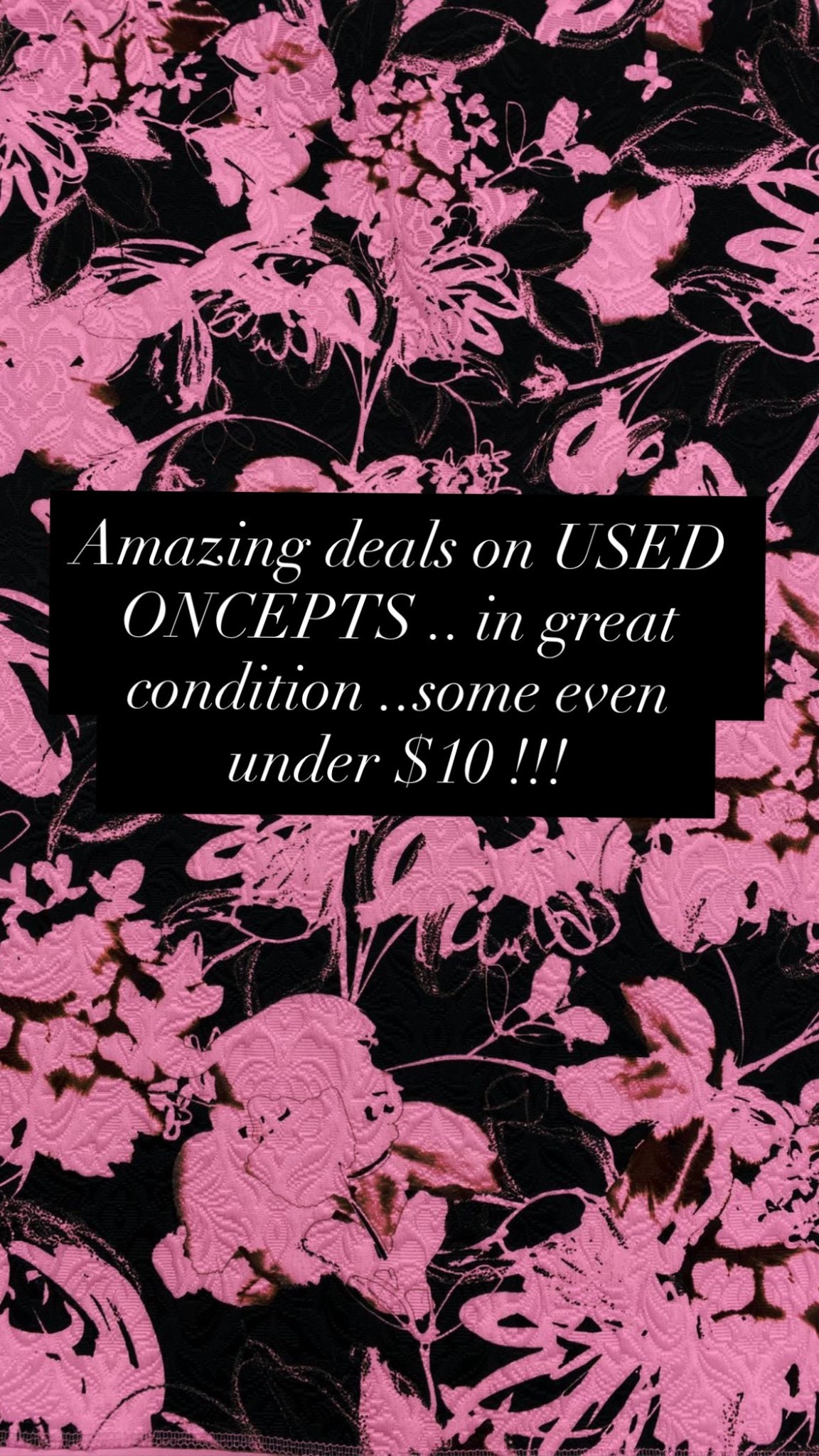 Deals on used Oncept sneakers !!! 