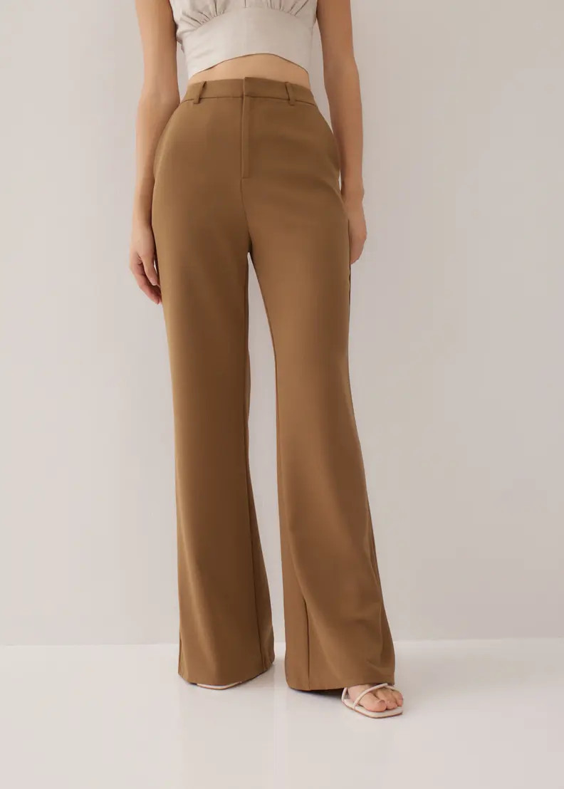 Pvara Regular Flare Pants | LOVEBONITO SINGAPORE PTE LTD