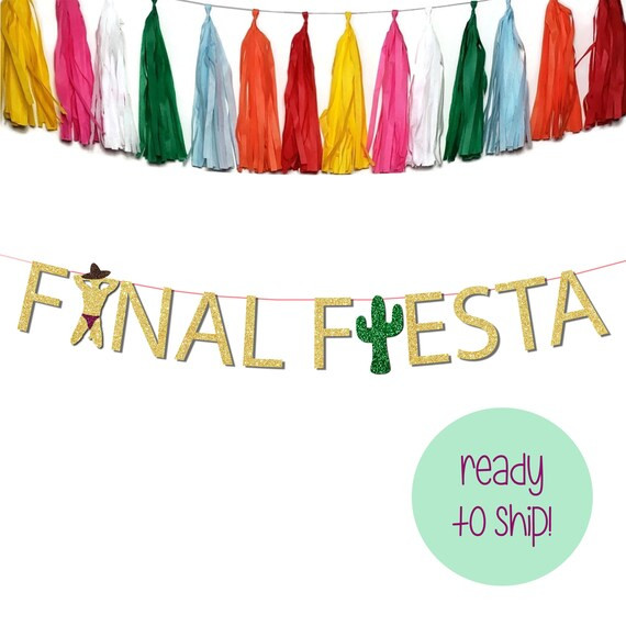Final Fiesta Bachelorette Party Banner Male Stripper Banner | Etsy | Etsy (US)