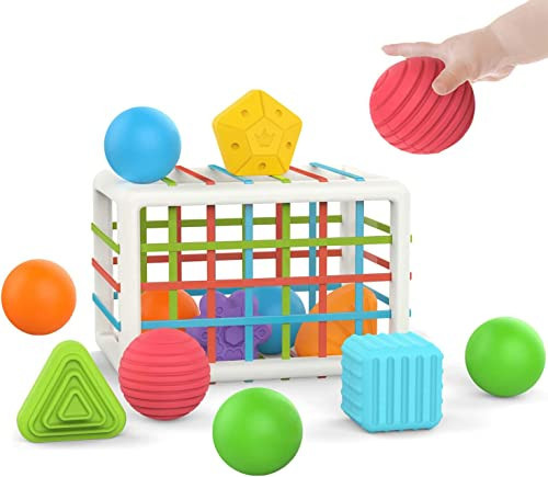 MINGKIDS Bath Toys 12-18 Months,Baby Sensory Fine Motor Skills Developmental Toys,Gifts for 6 9 12 18 Month Age 1 2 3 4 One Two Year Old Boys Girls Kids | Amazon (US)