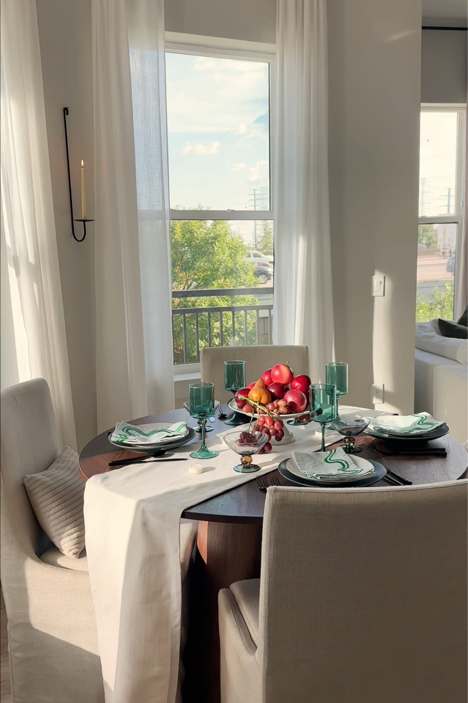 Summer-to-fall transitional dinner party tablescape featuring Anthropologie decor 🍸

#LTKHome