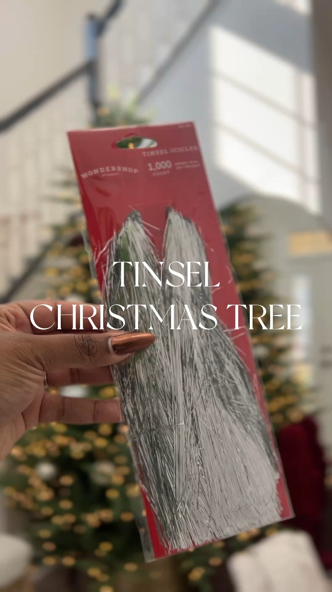 Tinsel Christmas tree, Target holiday decor, Christmas decor, nutcracker, entryway, Christmas tree, viral tree, twinkle tree

#LTKSeasonal #LTKHome #LTKHoliday