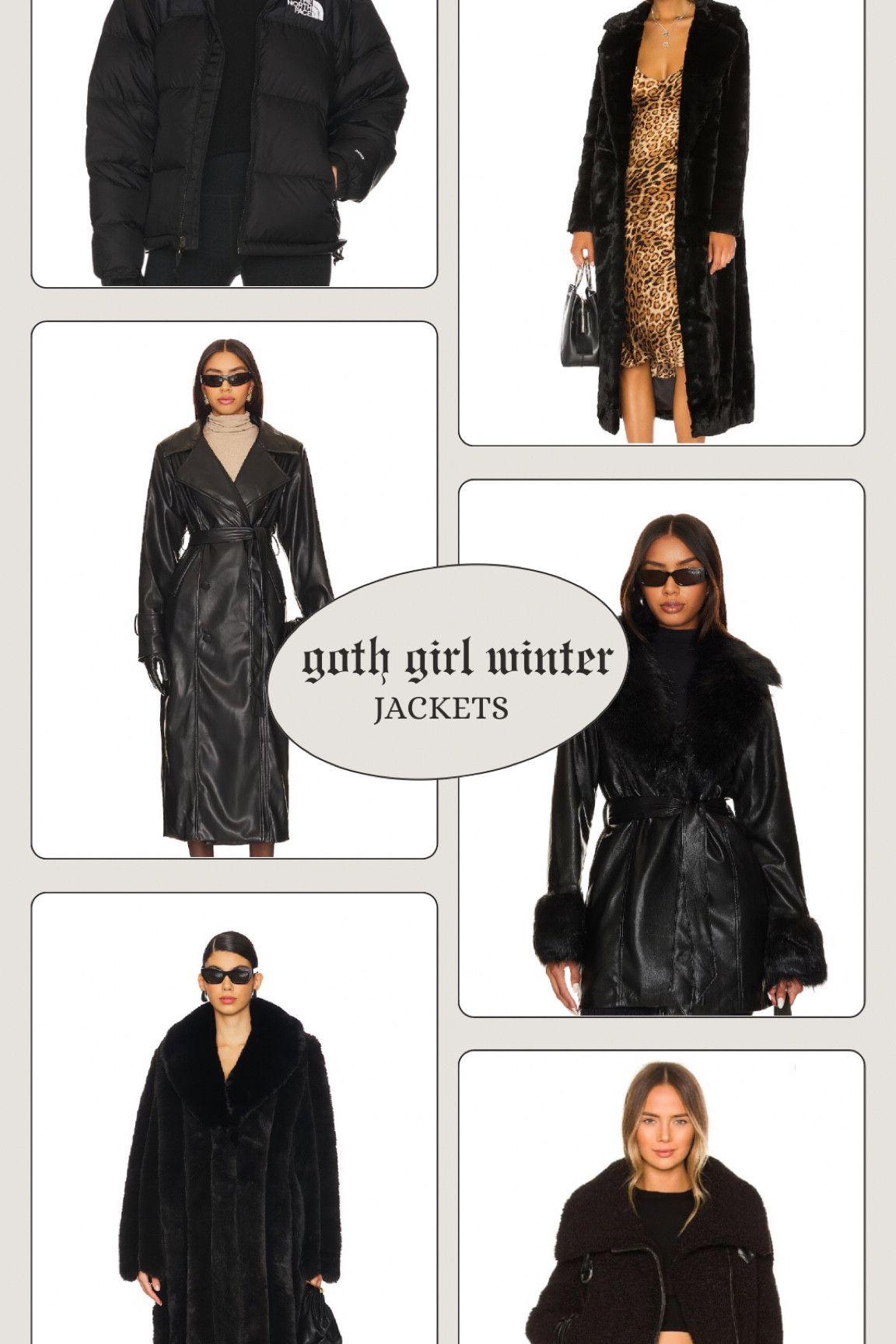 Goth Girl Winter: All black jackets & coats for winter.

#LTKCyberWeek #LTKSeasonal #LTKHoliday
