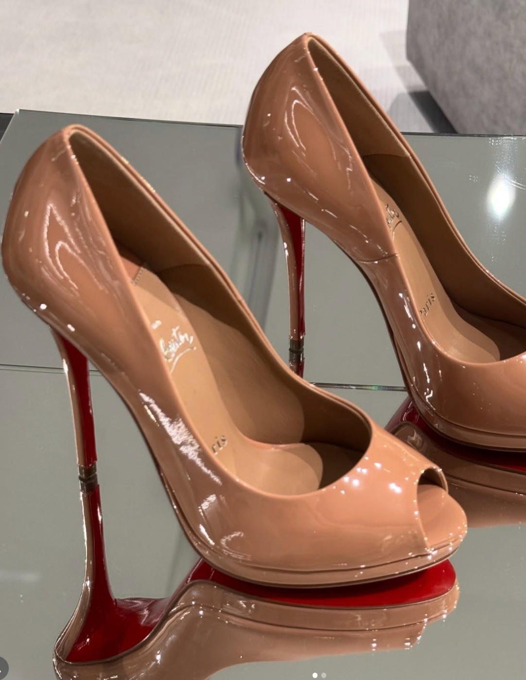 The Lady Peep Toe is back - now reimagined in the Lady Z silhouette 😍

💛A slightly lower platform.
💛That signature sculpted toe.
💛And the kind of nude Louboutin does better than anyone.

It’s unapologetically feminine - and very ready for spring 🌸

Take a closer look! 

 #LTKNYFW #LTKdayinmylife #LTKselfcare